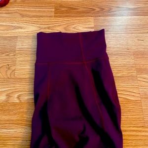 purple lulu lemon leggings